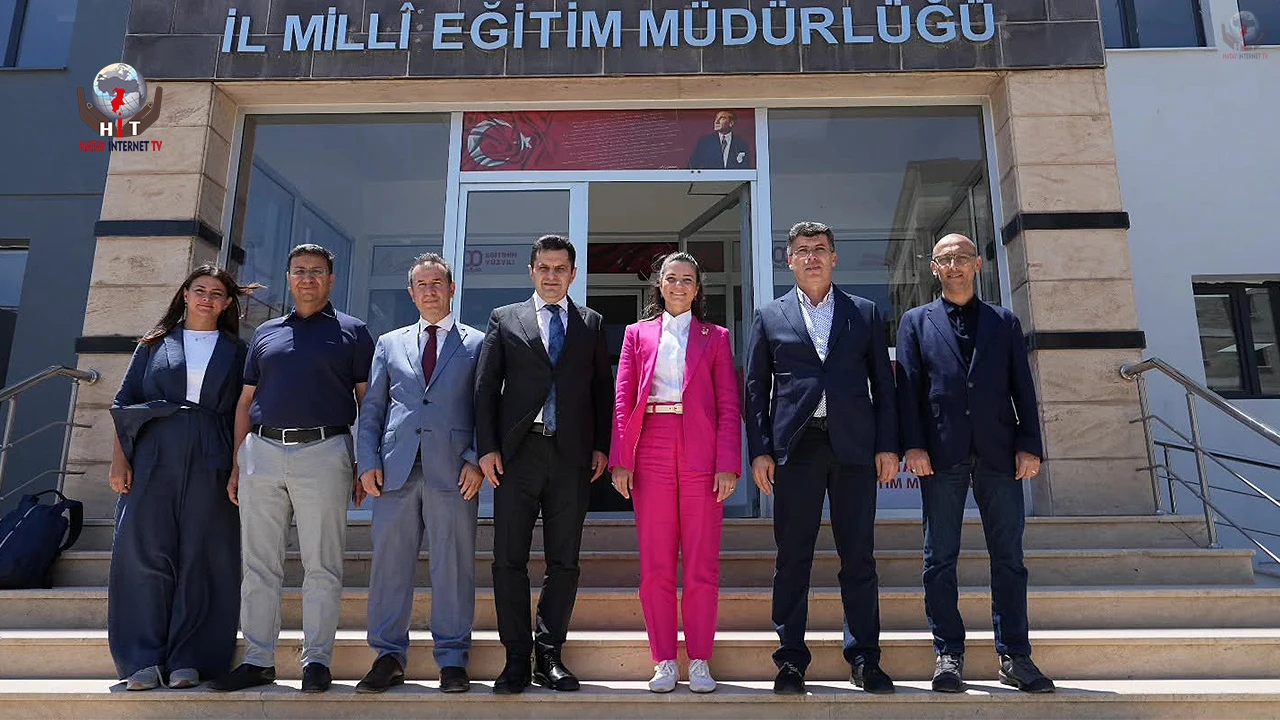 MEB GENEL MÜDÜRLERİ HATAY’DA EĞİTİM YATIRIMLARINI İNCELEDİ