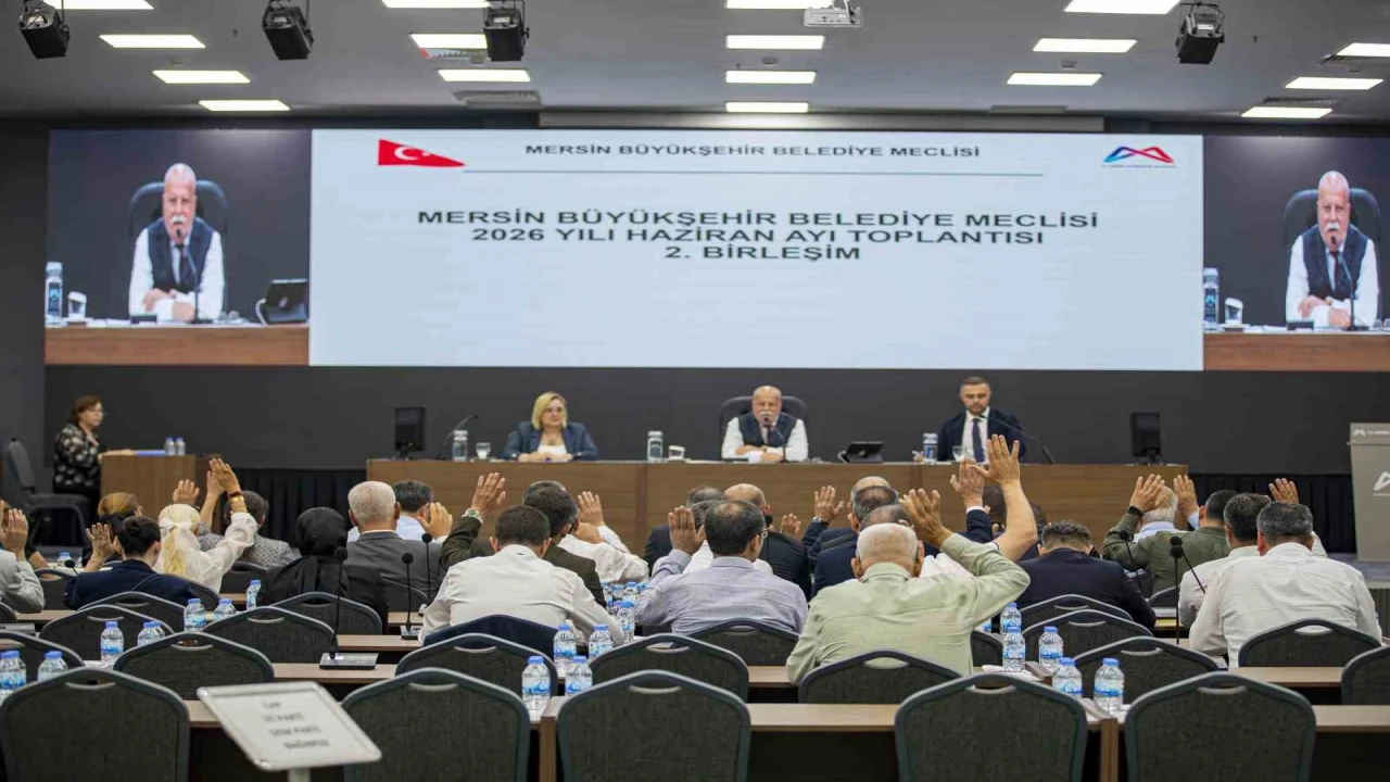 Mersin Büyükşehir Meclisinden Erdemlinin altyapısına kredi desteği
