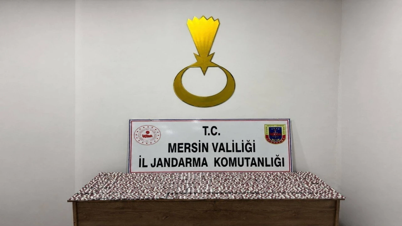 Mersinde 7 bin 256 sentetik hap ele geçirildi, 1 tutuklama