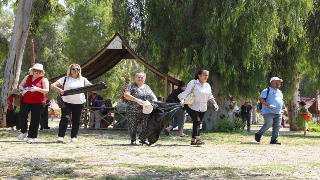 Mersinde Dünya Çevre Haftasında çevre temizliği seferberliği