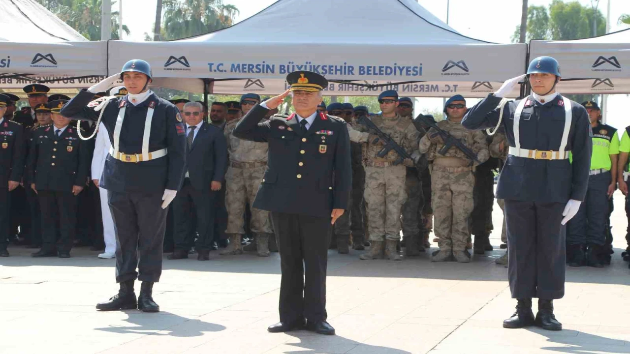 Mersinde Jandarma Teşkilatının 187. kuruluş yıl dönümü kutlandı