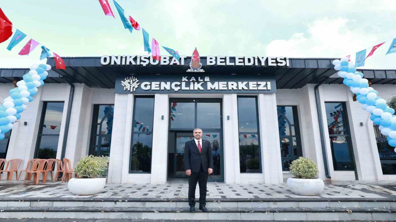Onikişubat Belediyesinin Kale Gençlik Merkezi hizmete açıldı