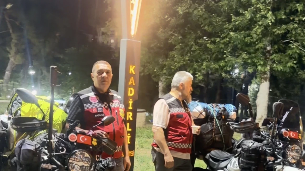 Osmaniyeden Moğolistana 15 bin kilometrelik motosiklet yolculuğu