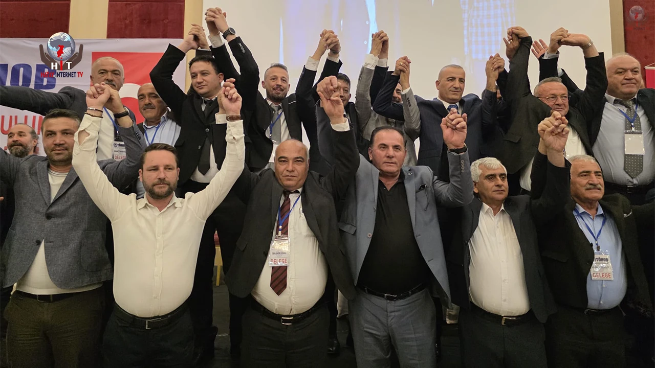 RÜSTEM GÖYCE YENİDEN TÖHOB GENEL BAŞKAN VEKİLİ SEÇİLDİ