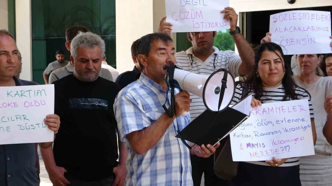 Tüm Bel-Senden Konyaaltı Belediyesinden alacakların ödenmesi çağrısı