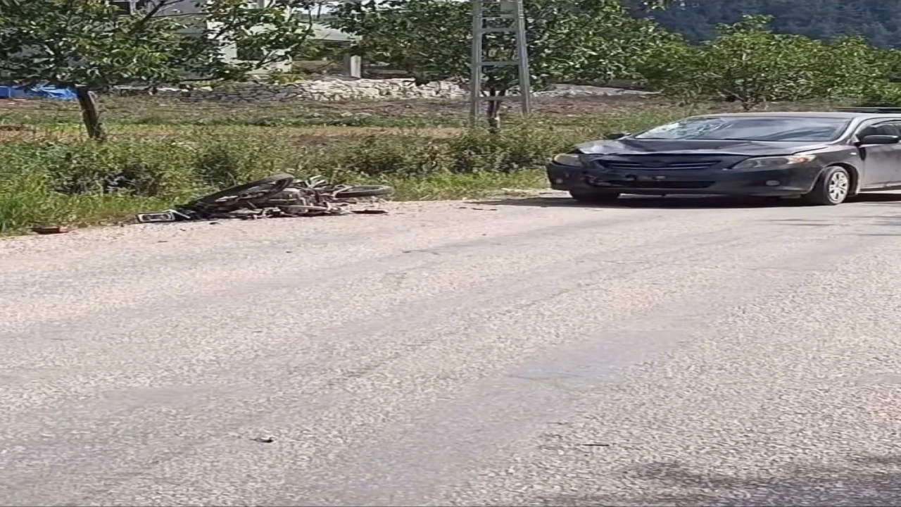 Yayladağında trafik kazası: 2 yaralı