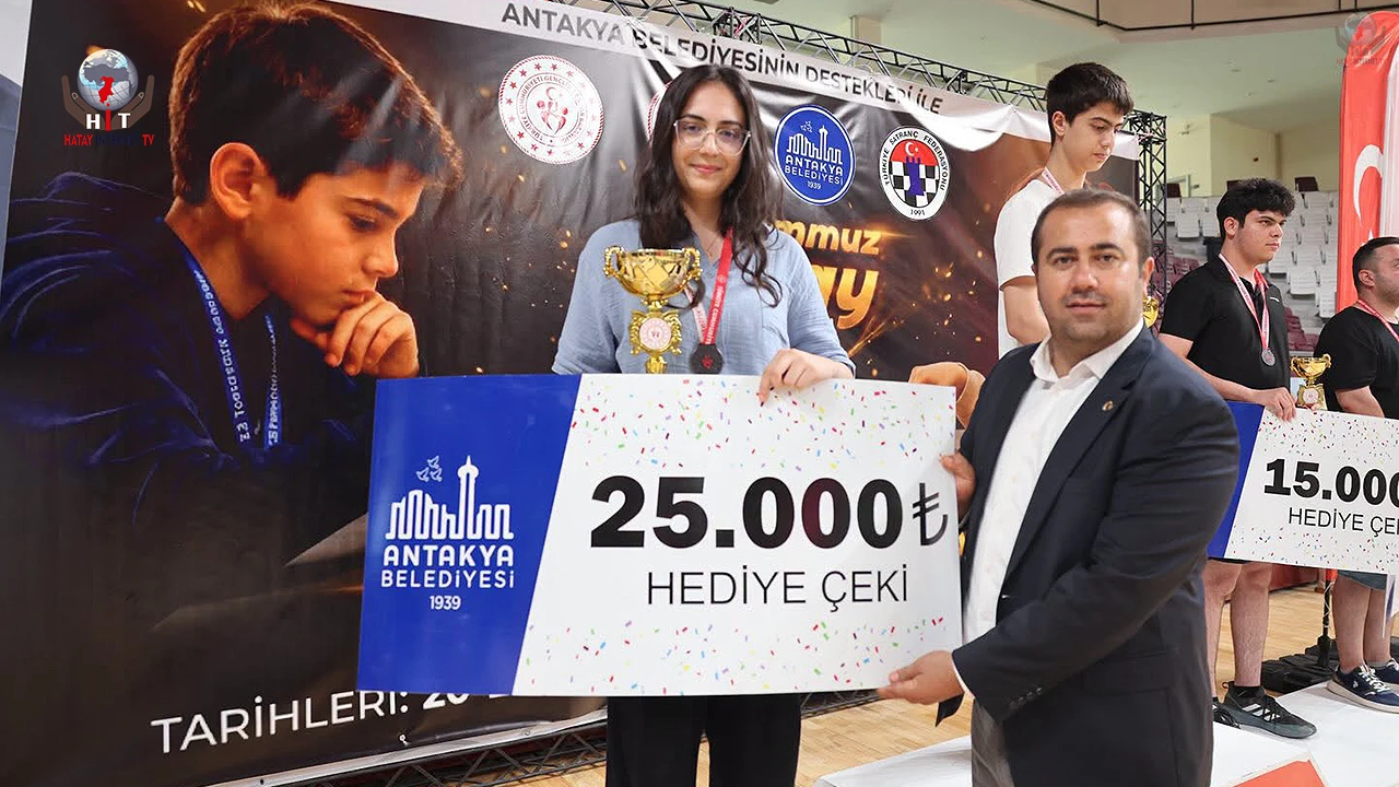 ANTAKYA BELEDİYESİ SATRANÇ TURNUVASI TAMAMLANDI