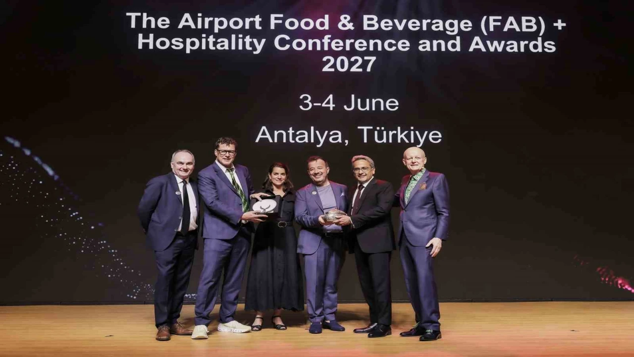 Antalya Havalimanı BFA ile yiyecek-içecekte Avrupanın en iyisi seçildi