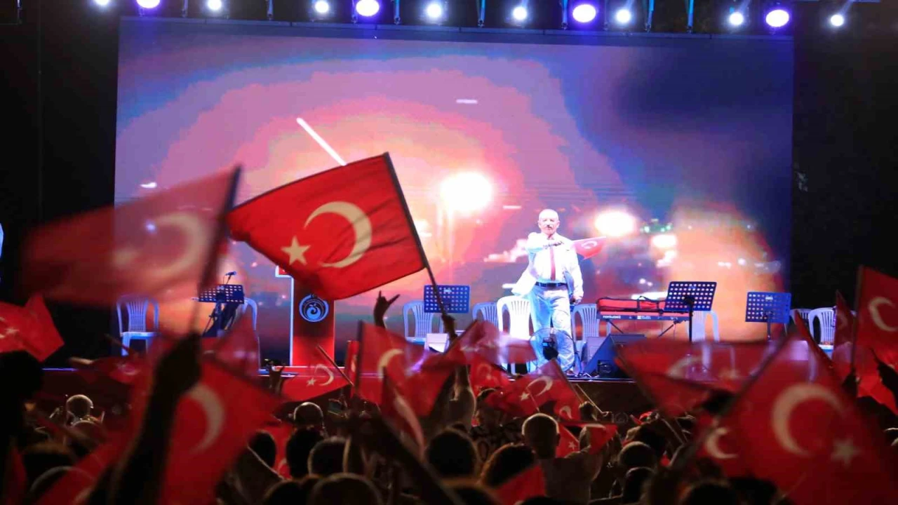 Antalyada 15 Temmuz Demokrasi ve Milli Birlik Günü etkinliği