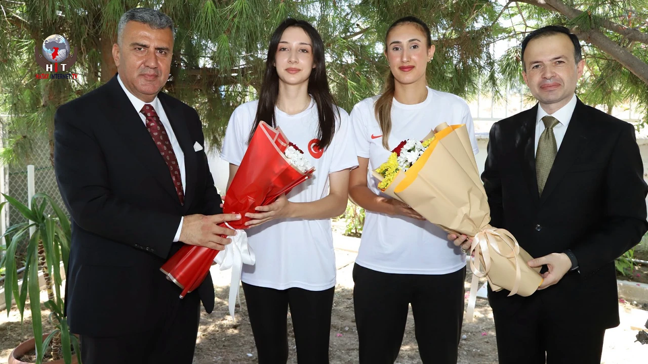 BAŞKAN ALTAN BAŞARILI SPORCULARI AĞIRLADI