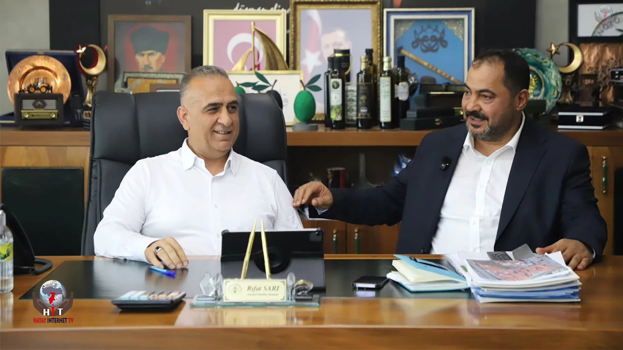 BAŞKAN SARI HESOB BAŞKAN ADAYI YAVUZ’U AĞIRLADI