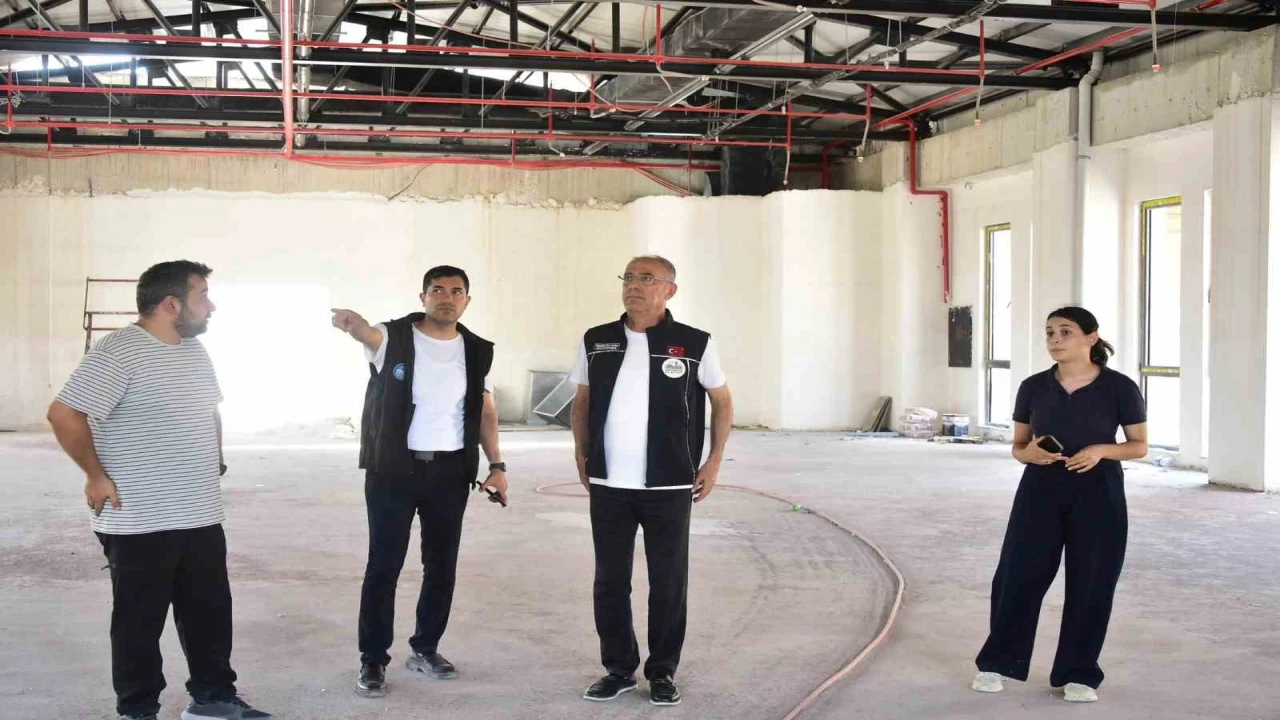 Başkan Yapar, Antakyadaki yatırımları inceledi