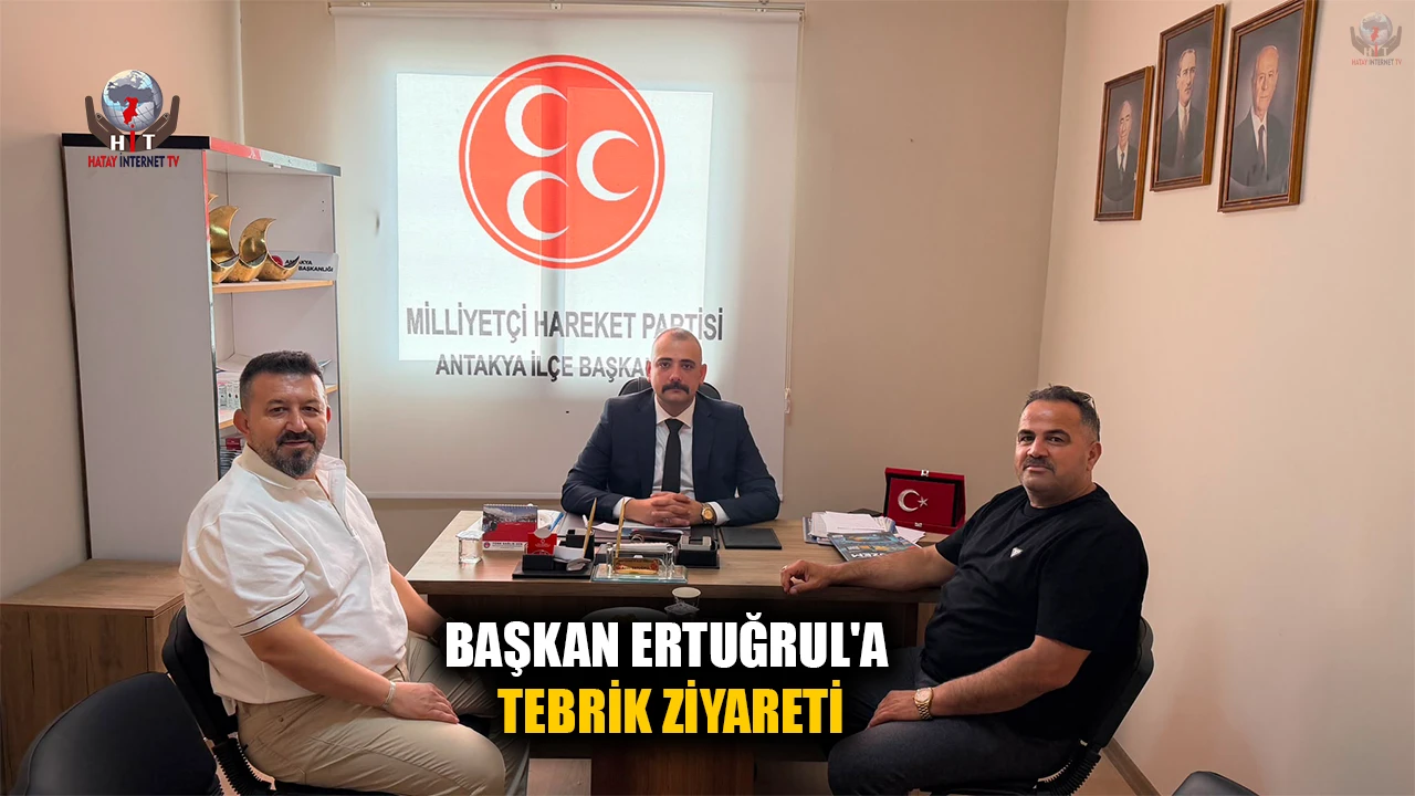 CEREN VE DEMİRKOL'DAN ERTUĞRUL'A TEBRİK ZİYARETİ