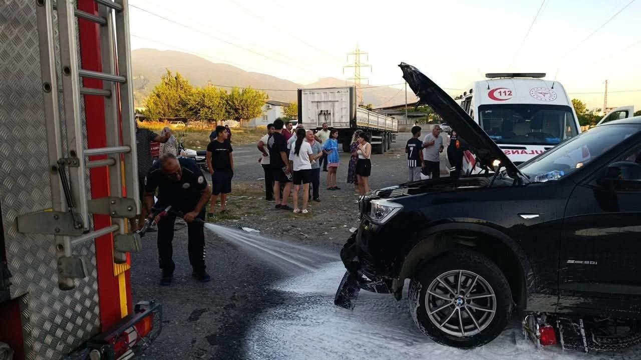 Dörtyolda trafik kazası: 1 yaralı