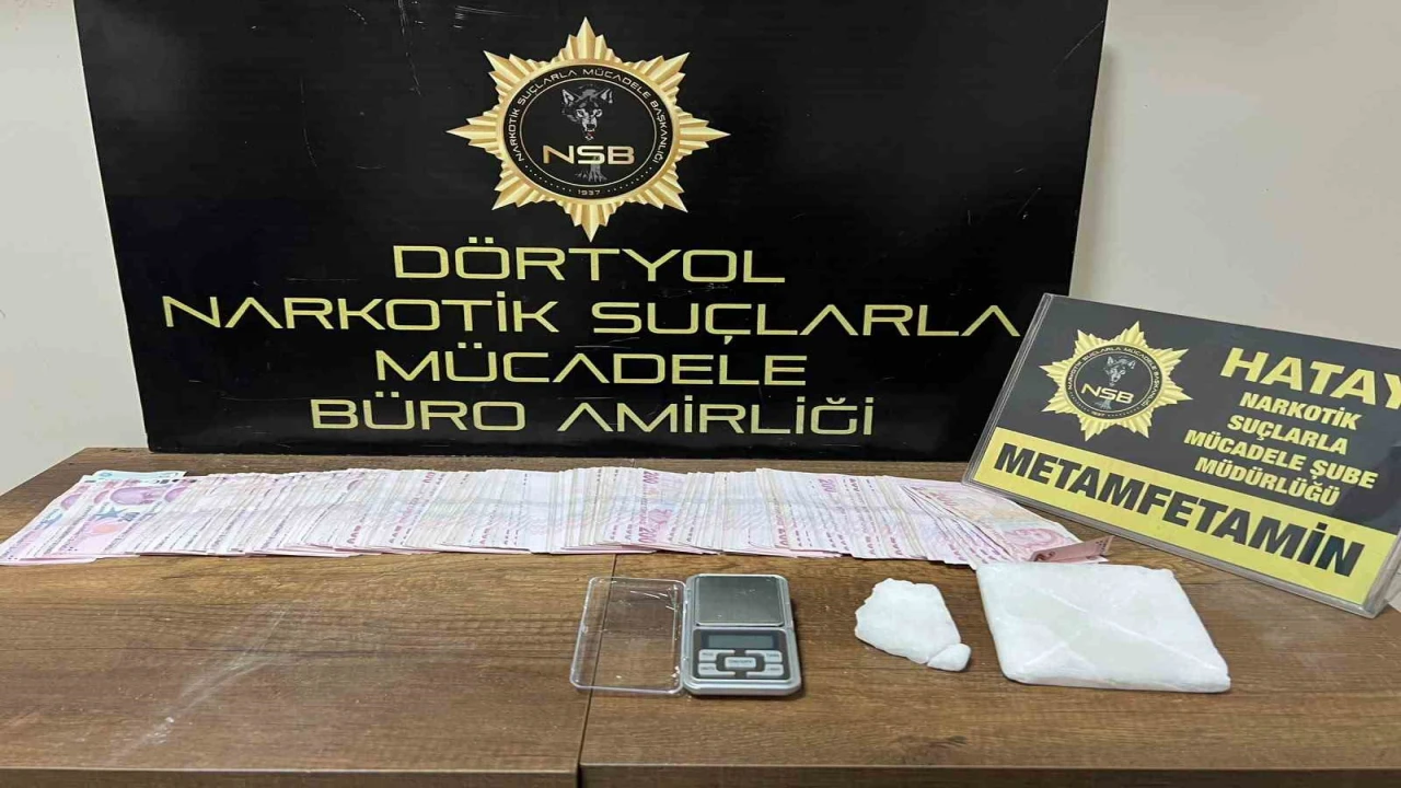 Erzinde 250 gram metamfetamin ele geçirildi