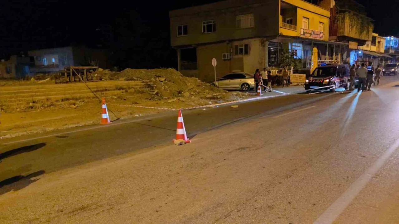 Hatayda silahlı kavga kamerada: 2 yaralı