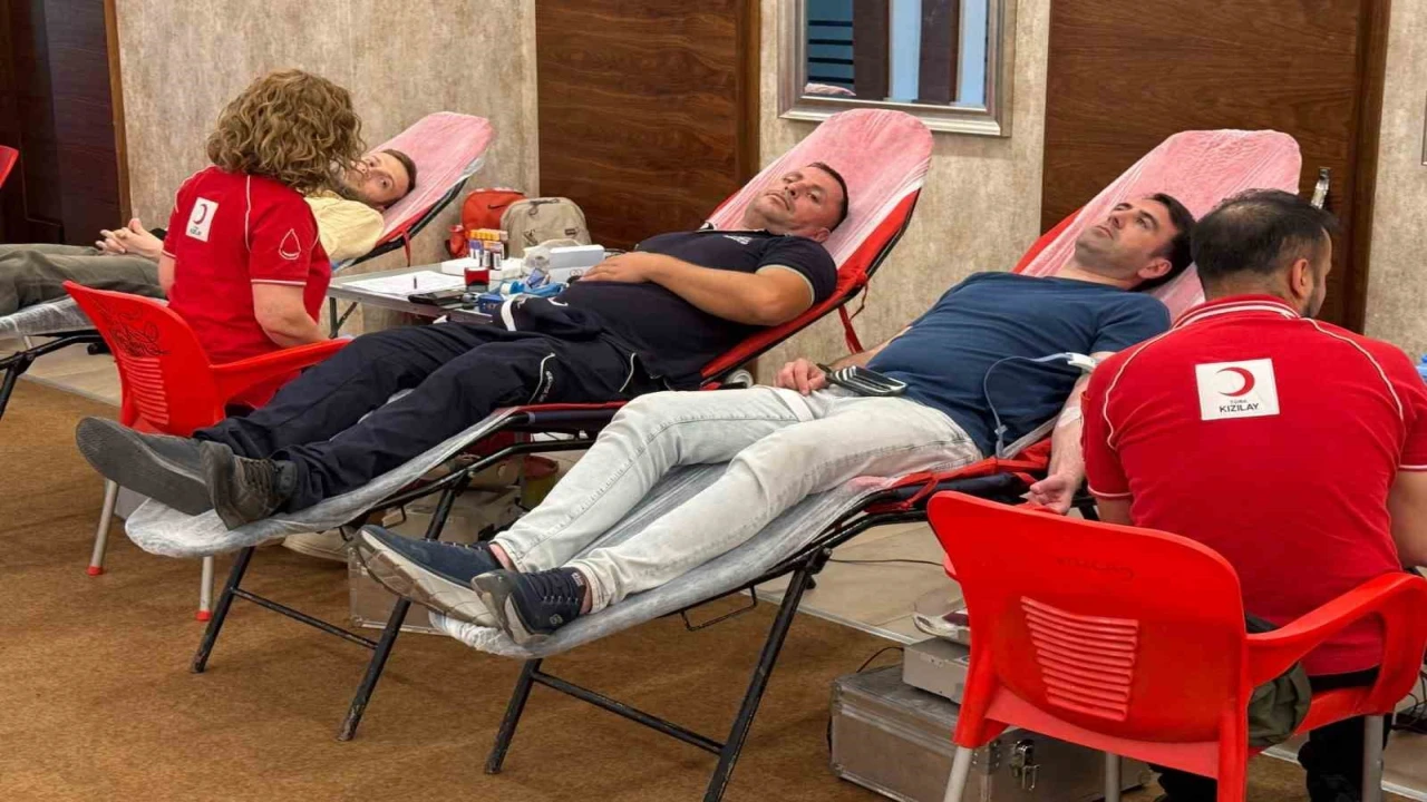 Hayat kurtaran kampanyaya AOSBden güçlü katılım
