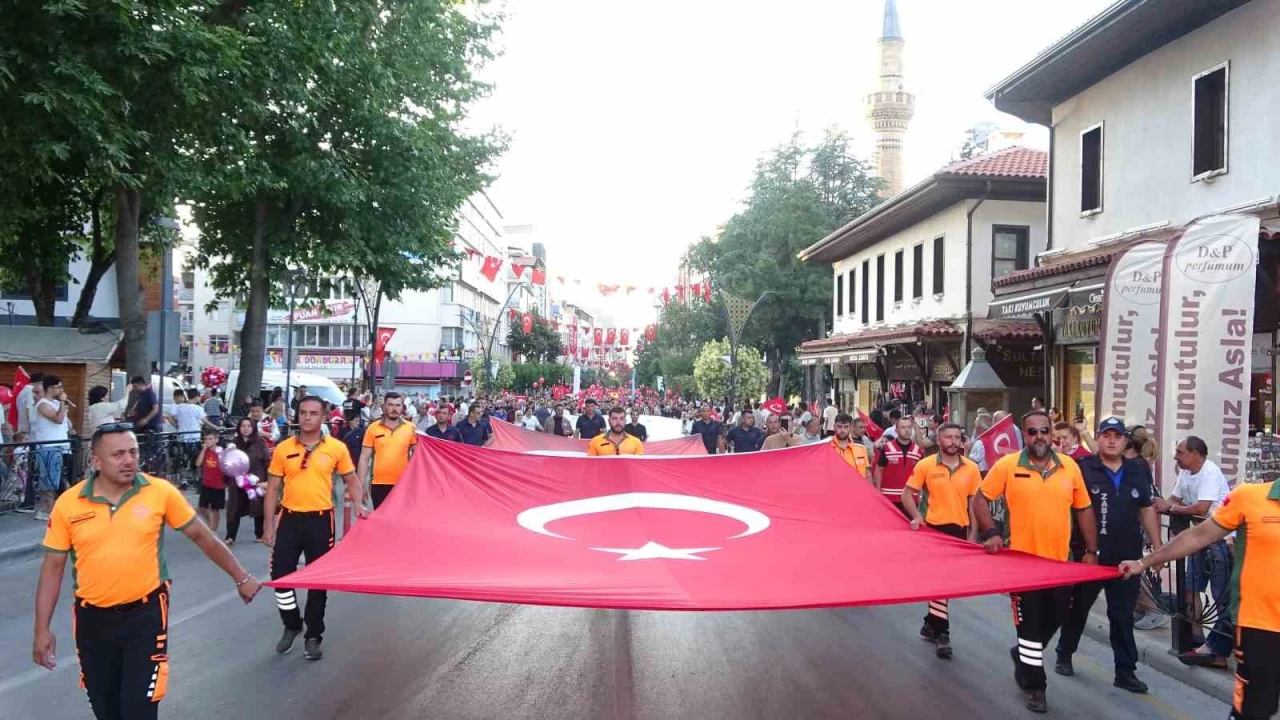 Ispartada 15 Temmuz Demokrasi ve Milli Birlik Günü anıldı