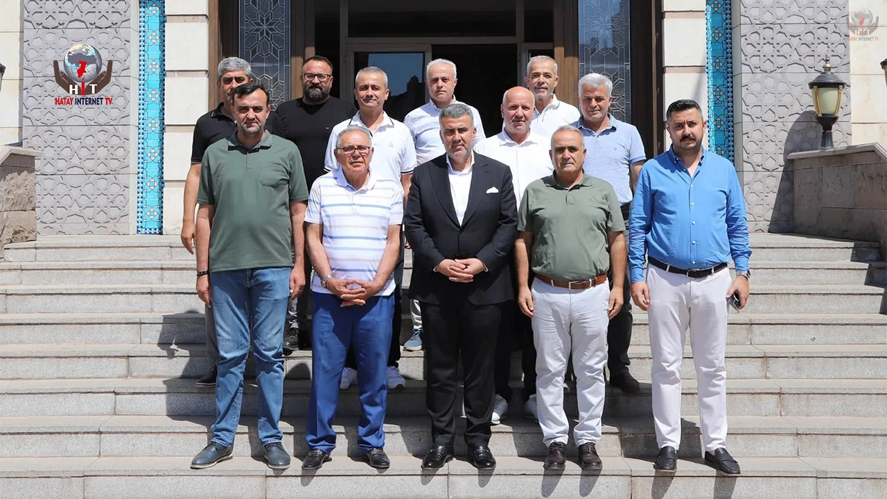 KAHRAMANMARAŞLILAR DERNEĞİ'NDEN BAŞKAN ALTAN'A ZİYARET