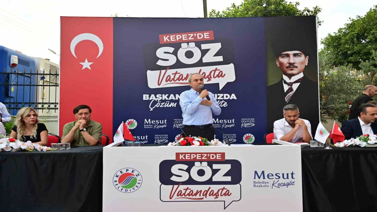 Kepezde mahallelerin sesi Halk Buluşmasında yükselecek