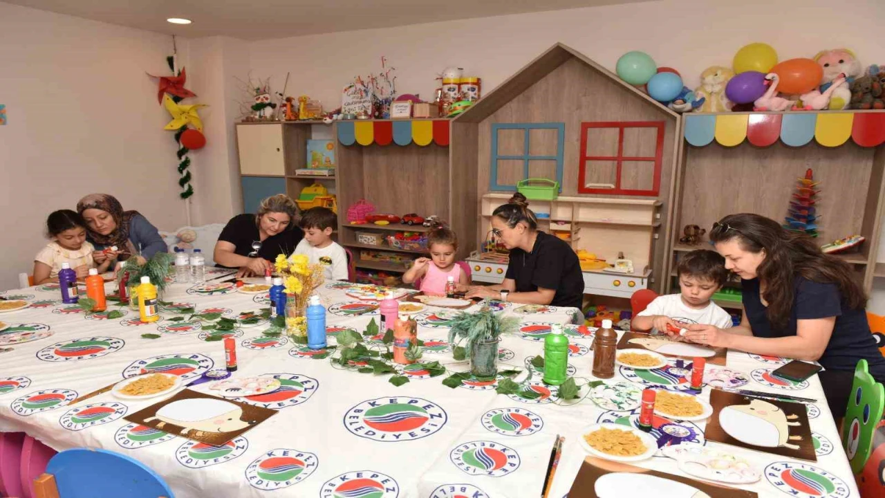 Kepezde minik eller sanatla buluşuyor