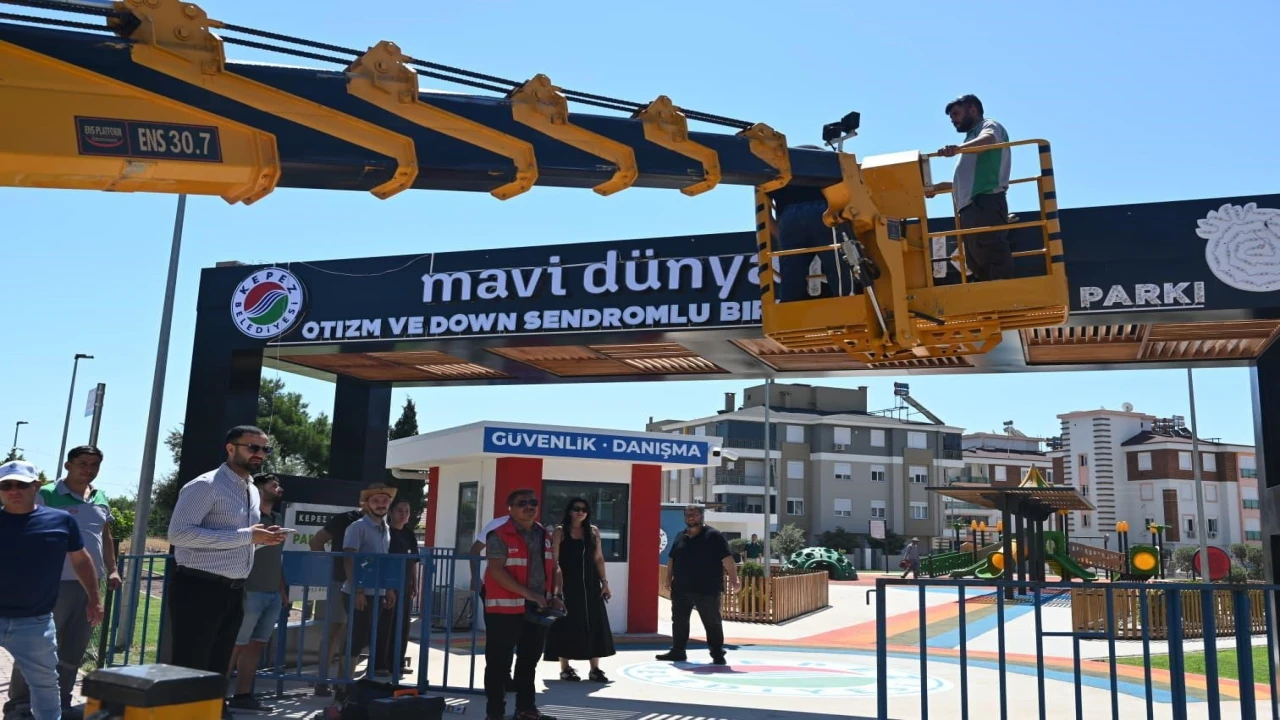 Kepeze engel tanımayan proje: Mavi Dünya Parkı