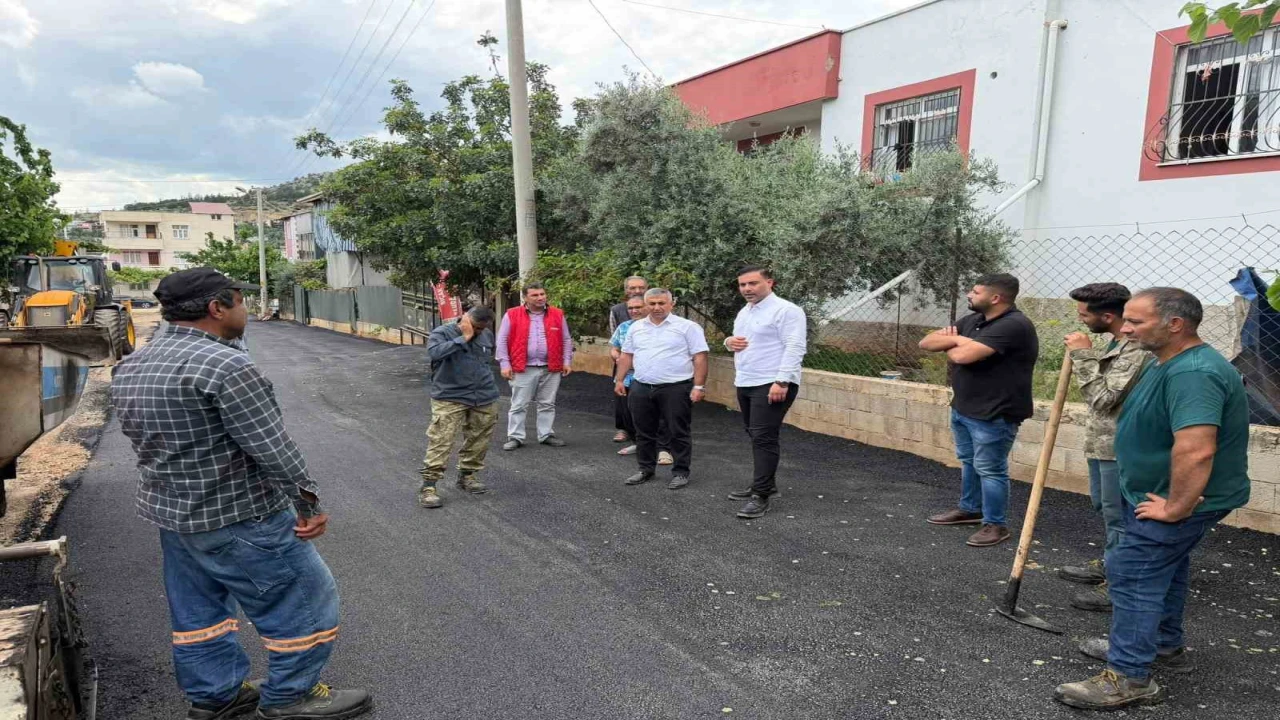 Kozanda yol çalışmalarına hız verildi