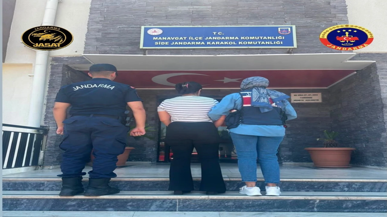 Manavgatta hakkında 25 yıl 8 ay kesinleşmiş hapis cezası bulunan hükümlü yakalandı