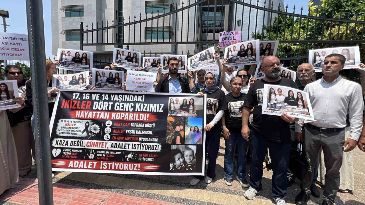 Mersinde ikiz kardeşler ile iki kuzenin öldüğü kazanın sanığı hakim karşısına çıktı