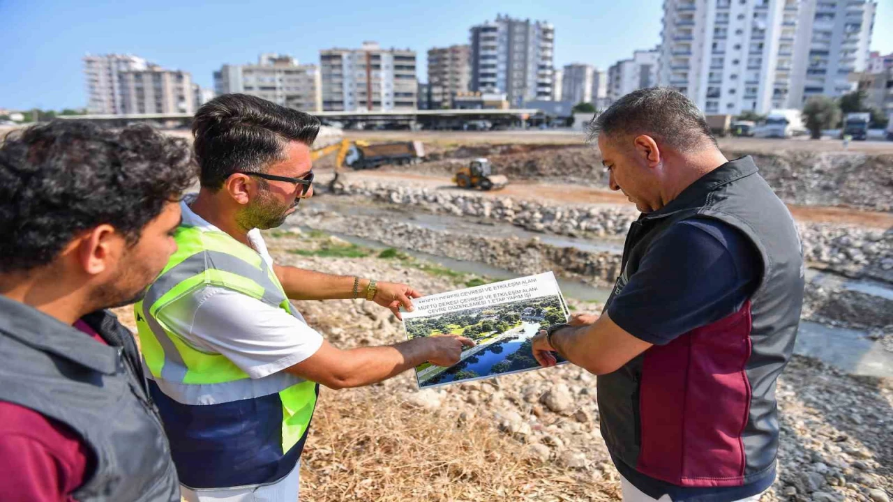 Mersinde Müftü Deresi Yaşam Vadisi Projesi başladı
