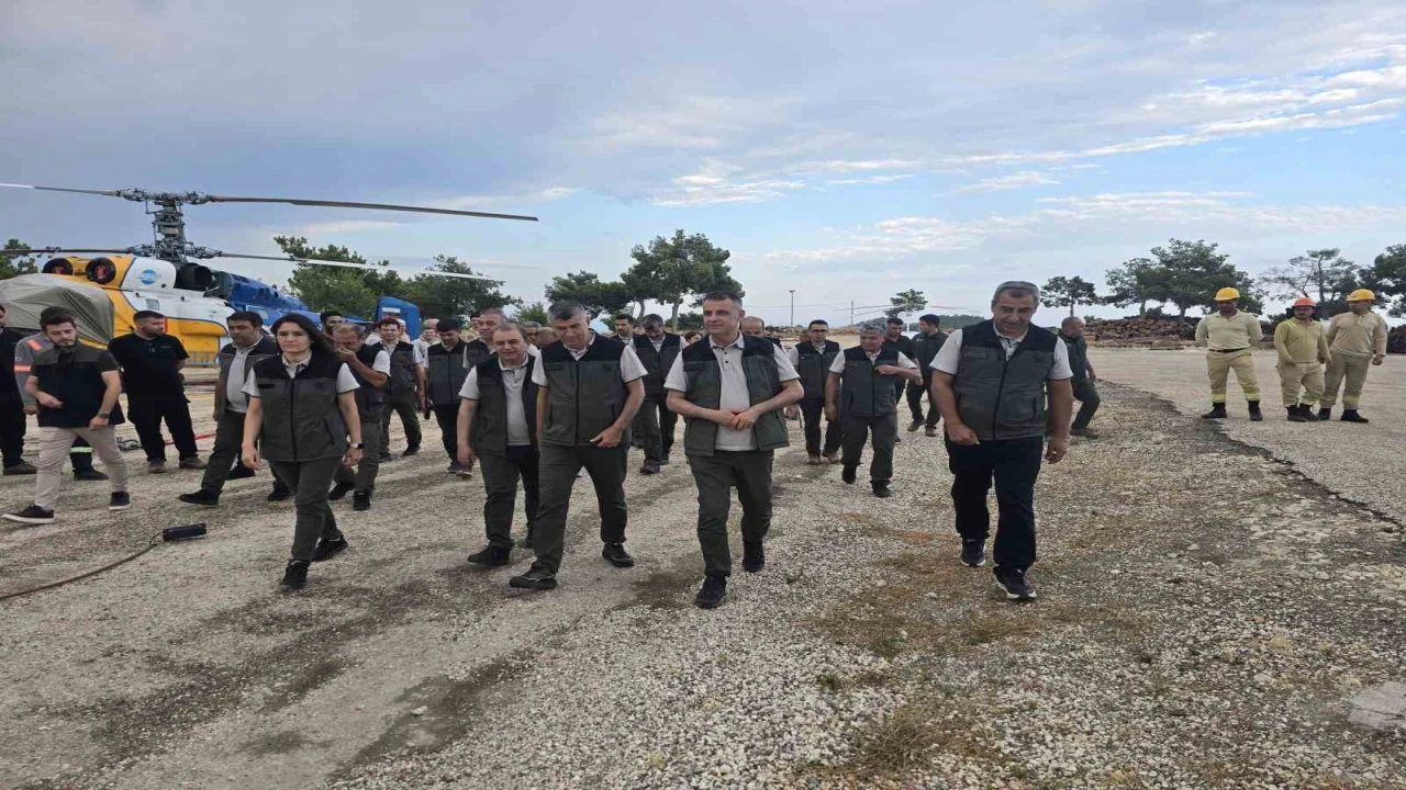 Mersinde orman yangınlarına karşı teyakkuz vurgusu