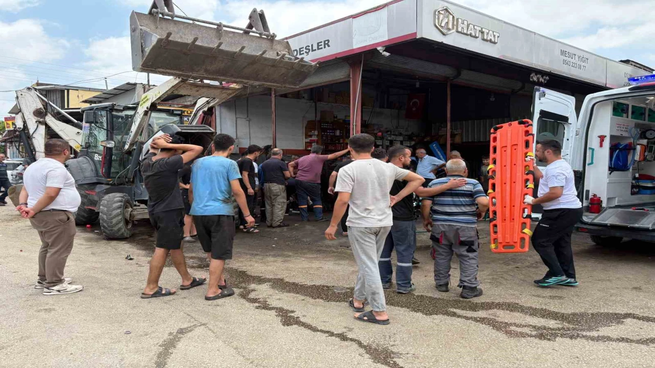 Osmaniyede sanayi sitesinde stajyer öğrenci iş kazasında hayatını kaybetti