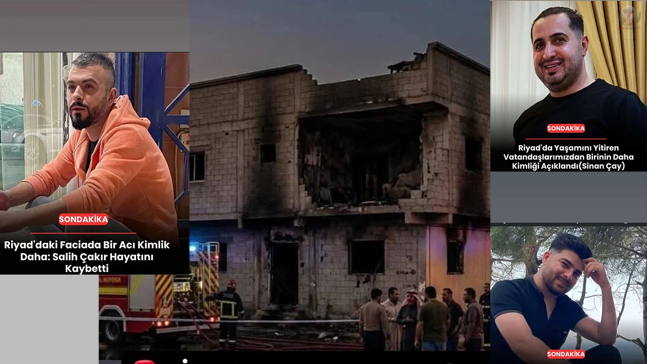 RİYAD'DAKİ YANGIN HATAY'I YASA BOĞDU