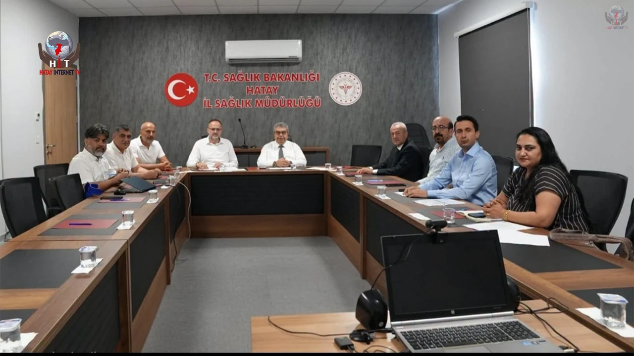SAMANDAĞ DEVLET HASTANESİ'NDE KOORDİNASYON TOPLANTISI DÜZENLENDİ