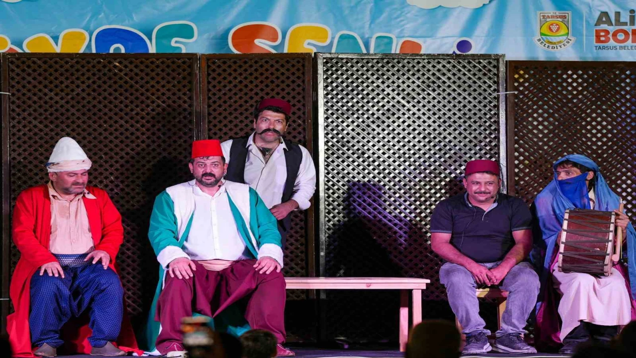 Tarsusta çocuklar köy şenliğinde buluştu