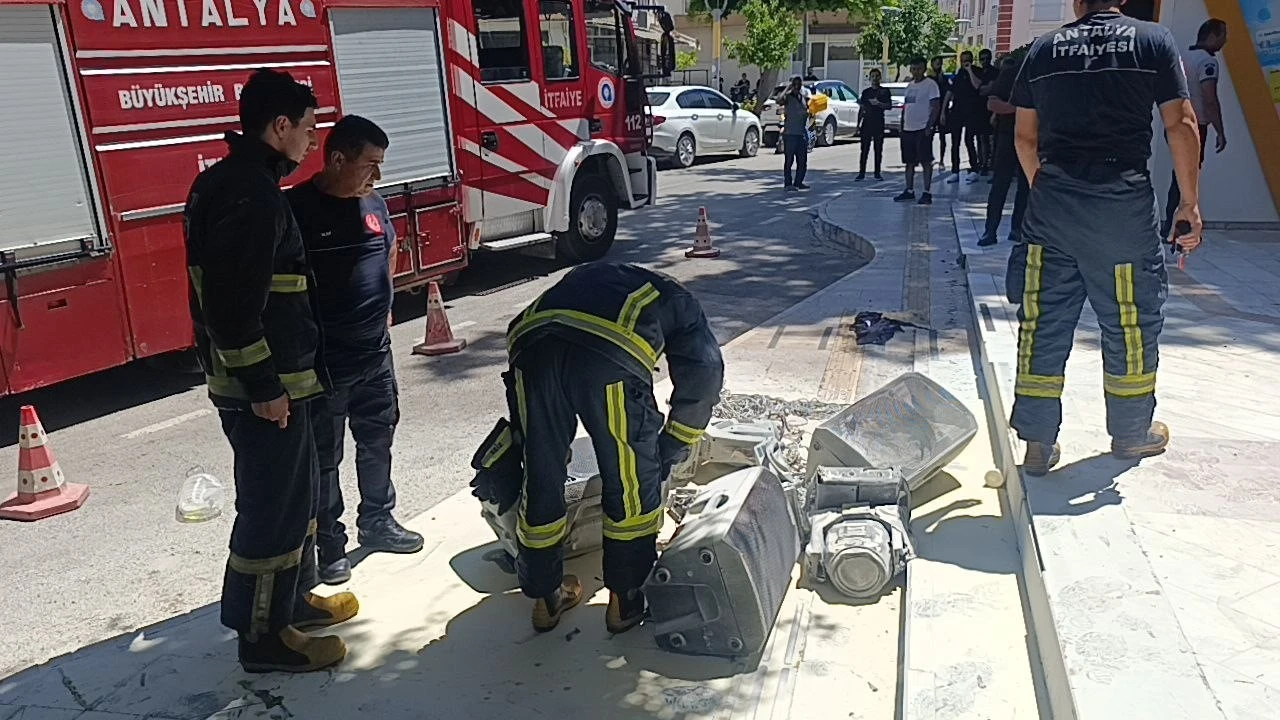 839 bin lira ceza yemesine sebep olan ses sistemini belediye önünde yakan işletme sahibi tutuklandı