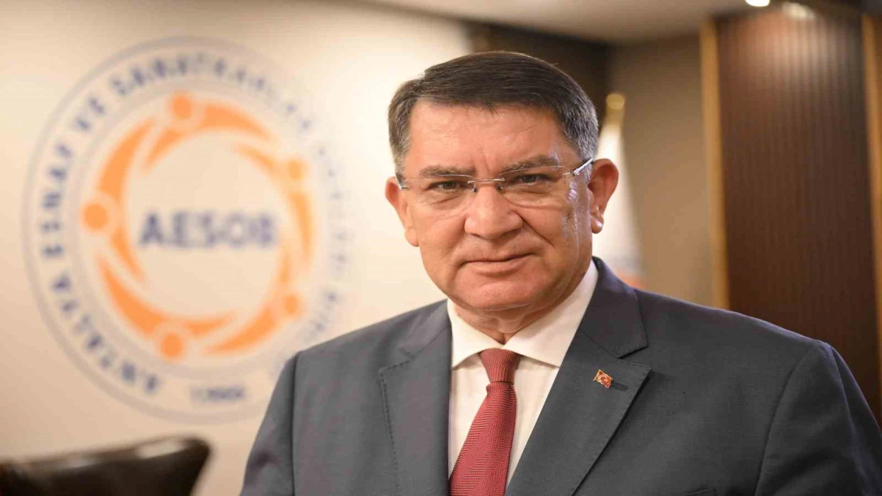 AESOB Başkanı Dere: Bir usta, bin makineden değerlidir