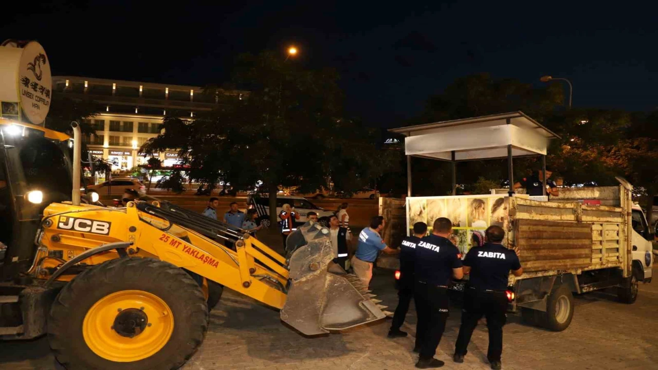 Aksuda kaldırım işgallerine yönelik denetimler devam ediyor