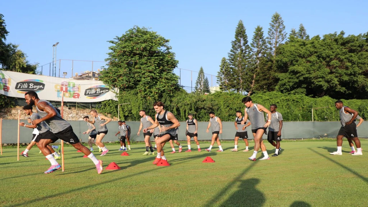 Alanyaspor, Eyüpspor maçı hazırlıklarına başladı