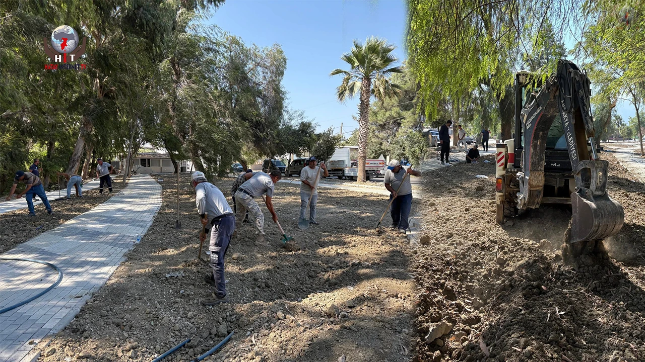 ANTAKYA’DA PARKLARDA BAKIM VE REVİZYON YAPILDI