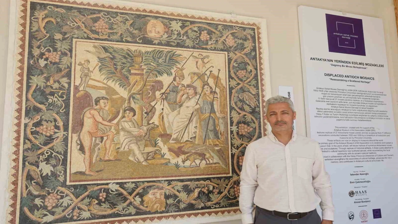 Antakyanın dünyaya dağılan tarihi mirası, replika eserlerle sanat severlerle buluşuyor
