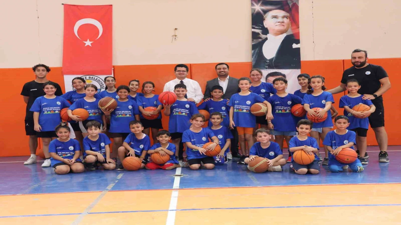 Arsuzda yaz kurslarına öğrencilerden yoğun ilgi