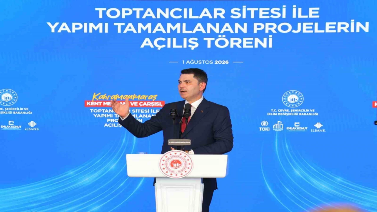 Bakan Kurum: Her yetişemezsiniz iddiasına, yeni bir anahtar teslimiyle cevap verdik