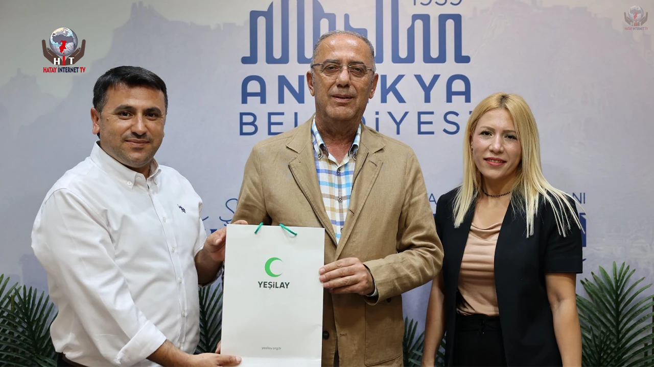 BAŞKAN YAPAR, BİLGİN’İ BELEDİYEDE AĞIRLADI