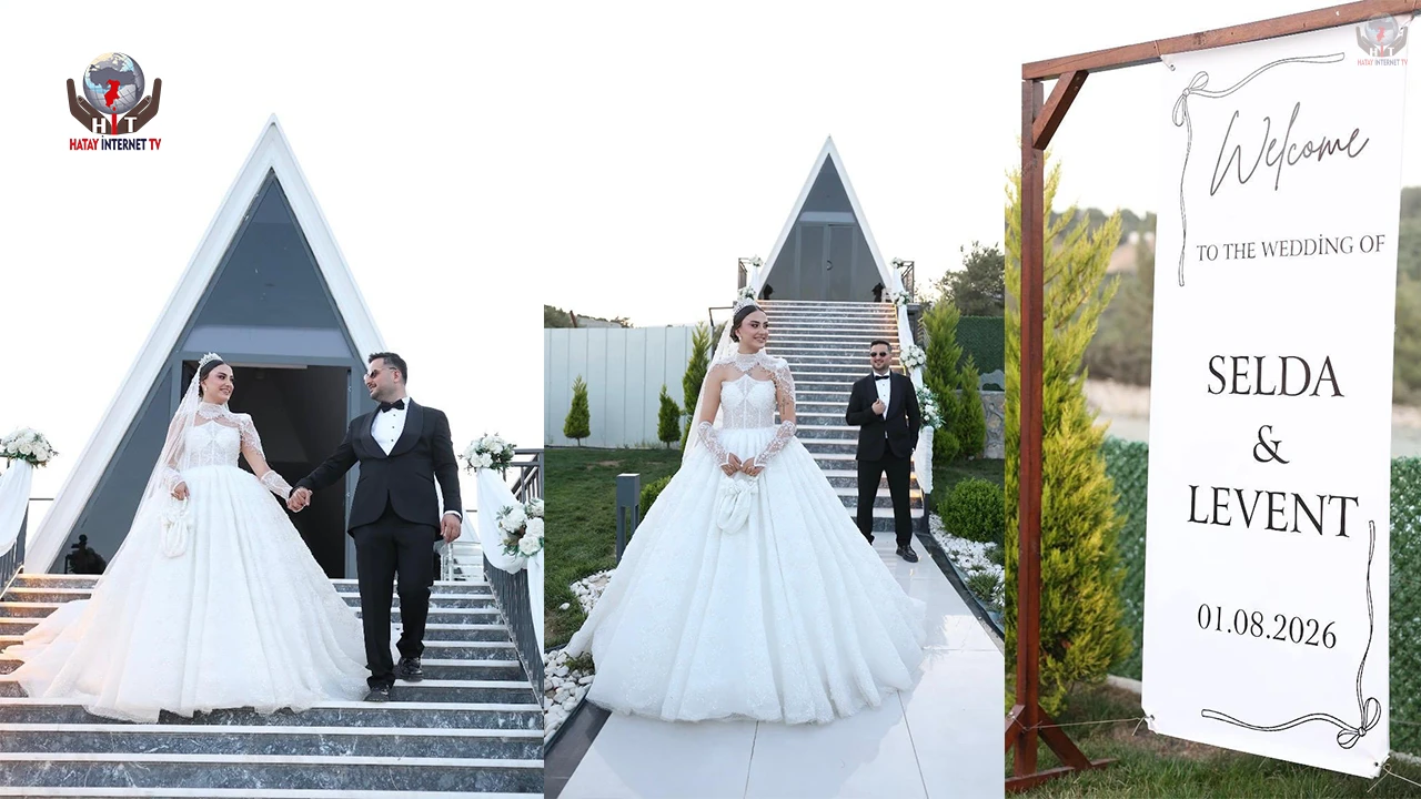 BAYRAMOĞLU VE BURÇ AİLELERİNİN MUTLU GÜNÜ GÖRKEMLİ DÜĞÜNLE ÇİFT DÜNYAEVİNE GİRDİ