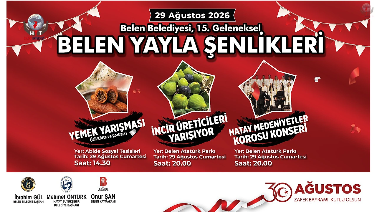 BELEN’DE YAYLA ŞENLİĞİ HEYECANI BAŞLIYOR