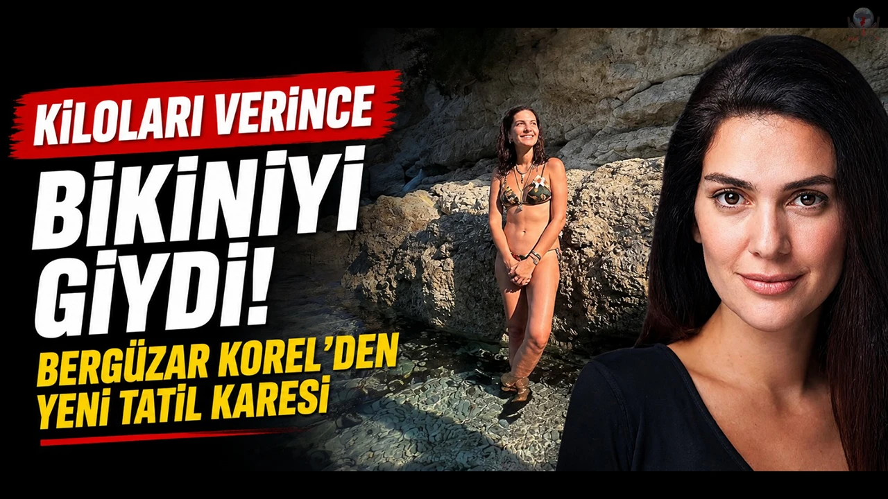 Bergüzar Korel'den yeni tatil karesi