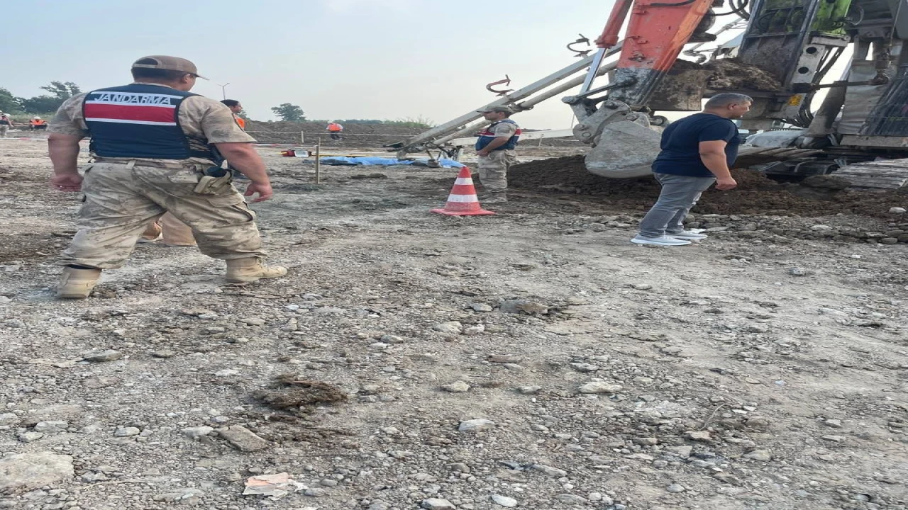 Beton pompası üzerine düşen işçi öldü