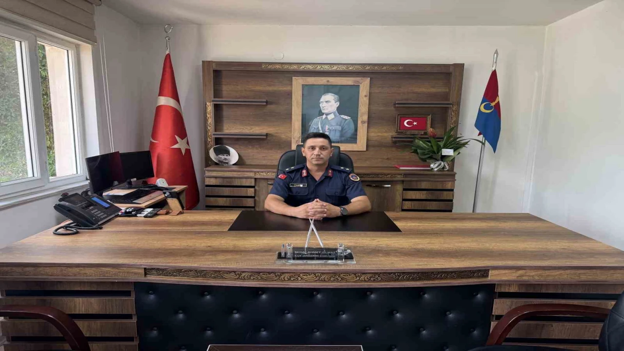 Bozyazının yeni İlçe Jandarma Komutanı göreve başladı