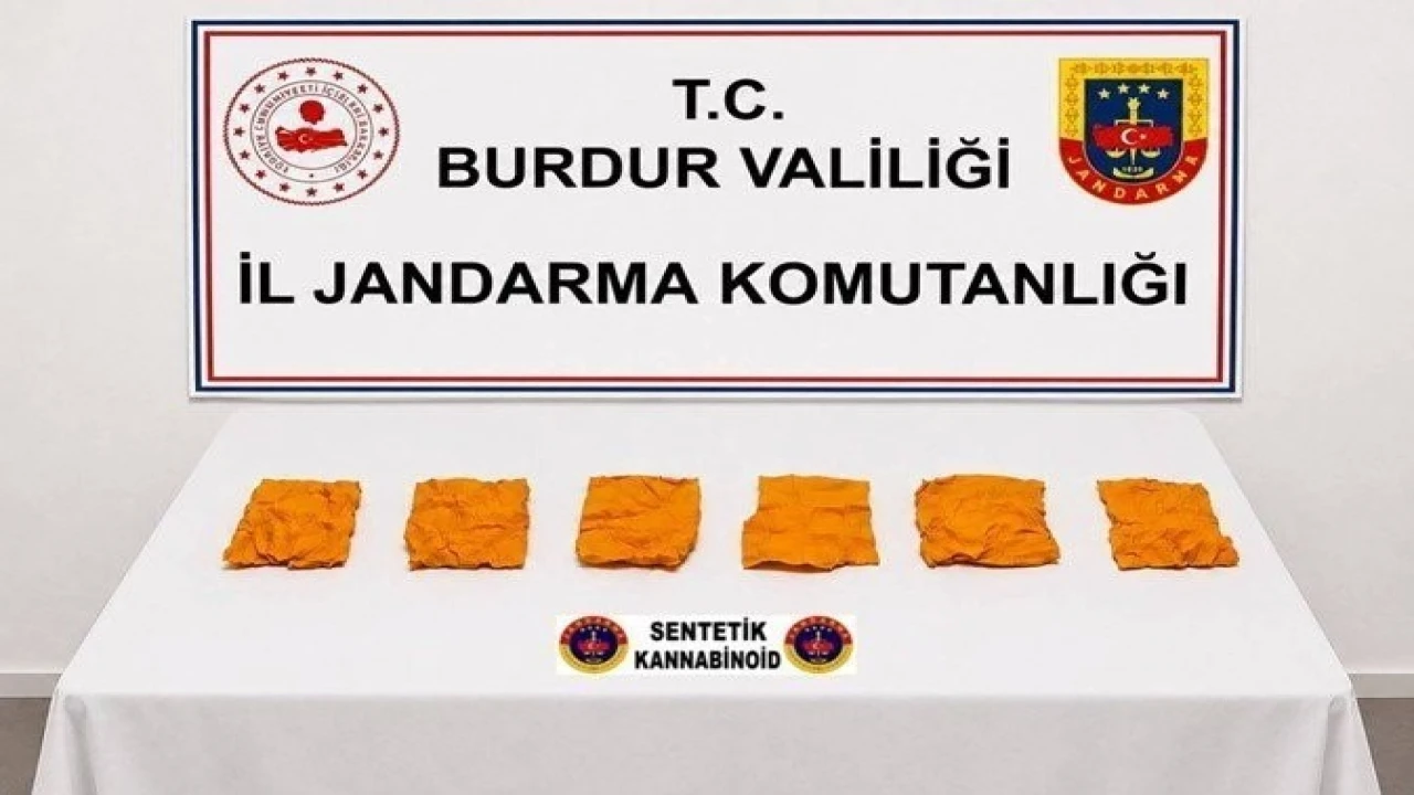 Burdurda jandarmadan uyuşturucu operasyonu: 4 tutuklama